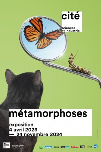 Affiche Métamorphoses - Cité des Sciences et de l'Industrie