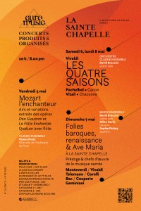 Barok Ensemble, David Braccini, Gilles Harlé et Sophie Pattey en concert