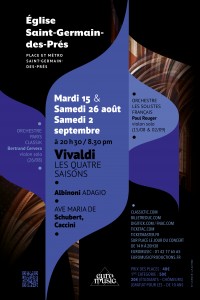 L'Orchestre Paris Classik et Bertrand Cervera en concert