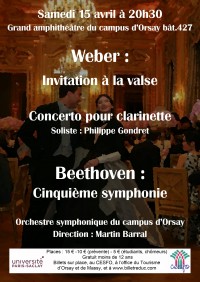 L'Orchestre symphonique du campus d’Orsay en concert