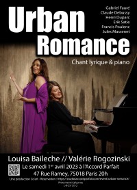 Valérie Rogozinski et Louisa Baileche en concert
