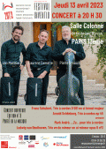 Léo Marillier, Laurent Camatte et Pierre Strauch en concert