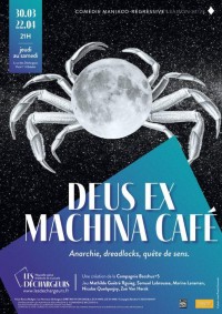 Affiche Deus Ex Machina Café - Les Déchargeurs