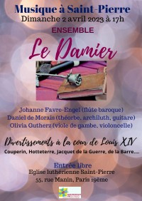 L'Ensemble Le Damier en concert