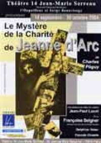 Affiche Le mystère de la charité de Jeanne d'Arc - Chapelle de l'Église Saint-Paul-Saint-Louis