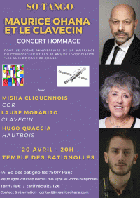 Misha Cliquennois, Hugo Quaccia et Laure Morabito en concert