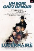 Affiche Un soir chez Renoir - Mise en scène Cliff Paillé - Théâtre du Lucernaire