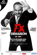 Affiche François-Xavier Demaison - Di(x)Vin(s) - Théâtre de l'Œuvre