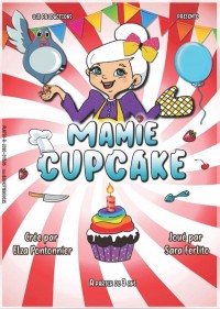 Affiche Mamie Cupcake - Théâtre BO Saint-Martin