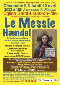 Haendel : Le Messie - Affiche
