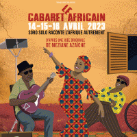 Affiche Le Cabaret africain au Cabaret sauvage