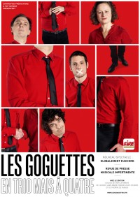 Affiche Les Goguettes en trio (mais à quatre) - Casino de Paris