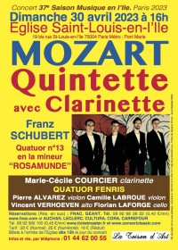 Le Quatuor Fenris et Marie-Cécile Courcier en concert