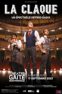 Affiche La Claque - Théâtre de la Gaîté-Montparnasse