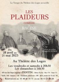 Affiche Les Plaideurs - Théâtre des Loges