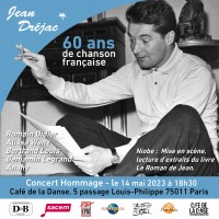 Hommage à Jean Dréjac au Café de la Danse