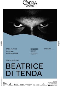Affiche Beatrice di Tenda - Opéra Bastille