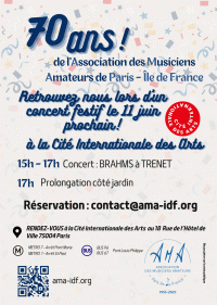 L'Association des Musiciens Amateurs d'Île-de-France en concert