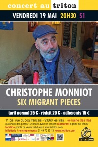 Christophe Monniot au Triton