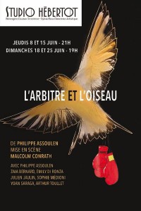 Affiche L'Arbitre et l'Oiseau - Studio Hébertot