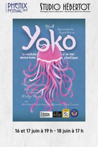 Affiche Yoko, la méduse amoureuse d'un sac plastique - Studio Hébertot