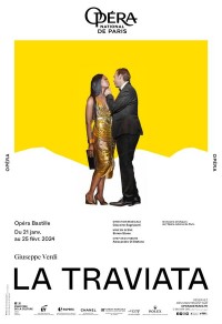 Affiche La Traviata - Opéra Bastille