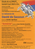 Garbis Aprikian : Naissance de David de Sassoun - Affiche
