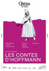 Affiche Les Contes d'Hoffmann - Opéra Bastille