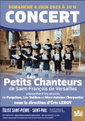Les Petits Chanteurs de Saint-François de Versailles en concert
