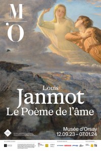 Affiche de l'exposition "Louis Janmot, Le Poème de l’âme" au Musée d'Orsay