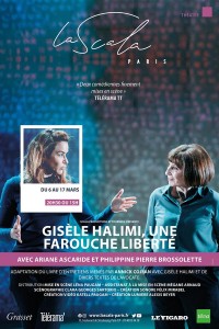 Affiche Gisèle Halimi : Une farouche liberté - La Scala Paris