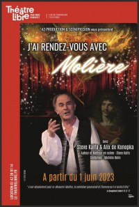 Affiche J'ai rendez-vous avec Molière - Le Théâtre Libre