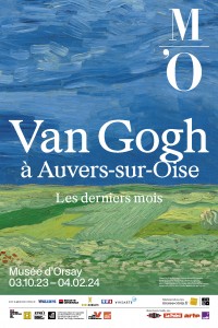 Affiche de l'exposition Van Gogh à Auvers-sur-Oise au Musée d'Orsay