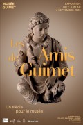 Affiche Les amis de Guimet, un siècle pour le musée au Musée Guimet
