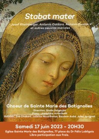 Le Chœur de Sainte-Marie-des-Batignolles en concert