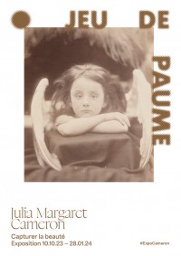 Affiche exposition Julia Margaret Cameron, Capturer la beauté au Jeu de Paume