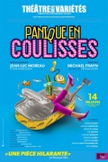 Affiche Panique en coulisses - Théâtre des Variétés