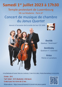 Janus Quartet en concert