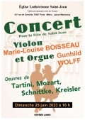 Marie-Louise Boisseau et Gunhild Wolff en concert