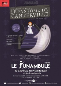 Affiche Le Fantôme de Canterville - Le Funambule Montmartre