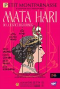 Affiche Mata Hari ou la justice des hommes - Théâtre Montparnasse