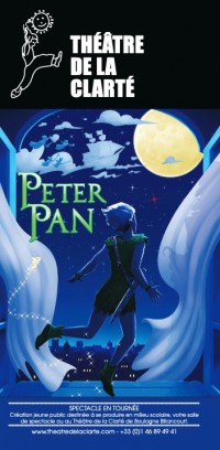 Affiche Peter Pan - Théâtre de la Clarté