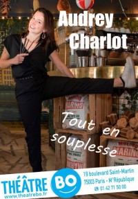 Affiche Audrey Charlot : Allez Bisous - Théâtre BO Saint-Martin