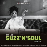 Affiche concert Suzz'n'Soul au Bizz'Art