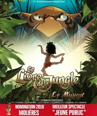 Affiche Le Livre de la jungle, le musical - Théâtre du Gymnase