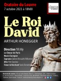 Honegger : Le Roi David - Affiche