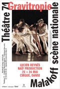 Affiche Naïf Production - Gravitropie (une somme de désordres possibles) - Théâtre 71