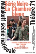 Affiche Série noire : La Chambre bleue - Théâtre 71