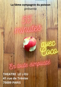 Affiche 55 minutes avec Coco en toute simplicité - Le Lieu