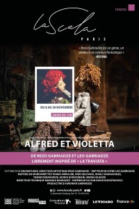 Affiche Alfred et Violetta - La Scala Paris